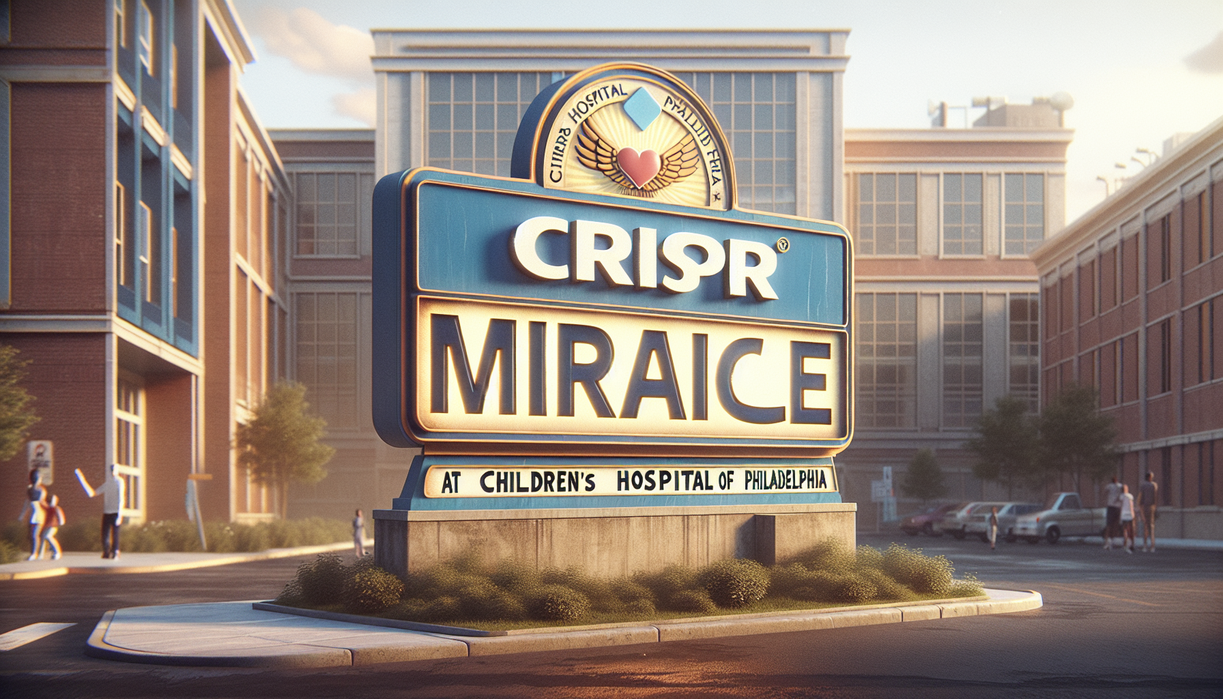 CRISPR Miracle at Children’s Hospital of Philadelphia