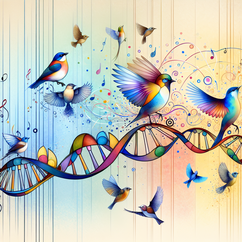 When Songbirds Play Evolution’s Surprising Game of Genetic Hopscotch