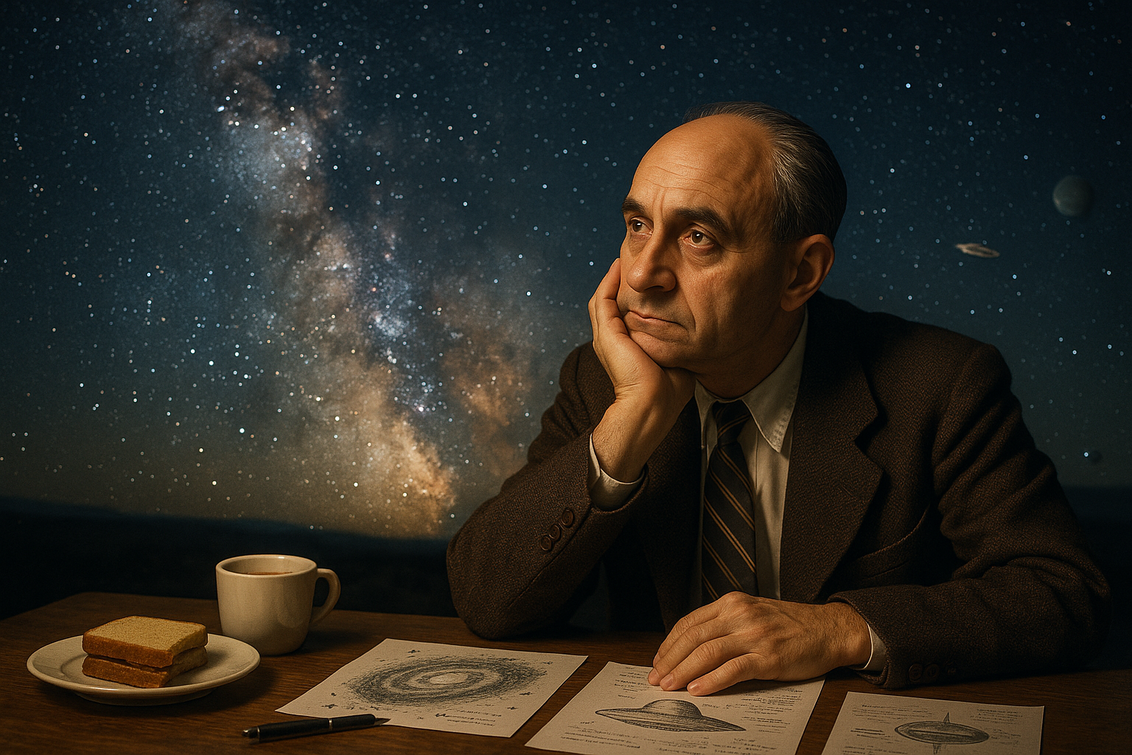 The Quiet Galaxy: A New Fermi Paradox Answer